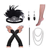 Head Jewelry Necklace Gloves Necklace Outfits Retro Vintage 1920s The Great Gatsby Alloy For The Great Gatsby Cosplay Halloween Carnival Women