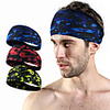 Headbands for Running Exercise Fitness Jogging Moisture Wicking Comfortable Durable Men