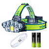 Headlamps LED 8 Emitters Adjustable Windproof Easy Carrying Durable Camping / Hiking / Caving Everyday Use Cycling / Bike Green