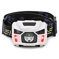 Headlamps Waterproof Rechargeable Emitters with USB Cable Waterproof Rechargeable Adjustable Camping / Hiking / Caving Fishing Outdoor White Black Red