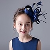 Headpieces Bow Silk Headpiece with Feather / Satin Bowknot 1 Piece Party / Evening / Birthday Headpiece