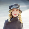 Headwear Casual Daily 100% Wool Hats with Floral / Solid 1pc Casual / Daily Wear Headpiece miniinthebox
