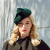Headwear Elegant Wool Hats with Solid 1pc Party / Evening / Daily Wear Headpiece miniinthebox