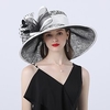 Headwear Poly / Cotton Blend Headwear with Lace / Floral 1 PC Wedding / Outdoor Headpiece miniinthebox