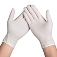 Health Protection Disposable Latex Gloves 100 pcs