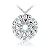 Heart and Diamond Crystal Necklace