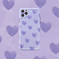 Heart Pattern IMD Case For Apple iPhone 11 Pro Max 8 Plus 7 Plus 6 Plus Max Back Cover