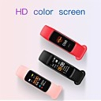 Heart Rate Bracelet Silicone with Oximeter Step Counter Sleep Monitoring Message Reminding Smart Bracelet
