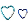 Heart Shaped Aluminum Carabiner(Color Assorted)
