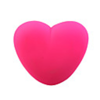 Heart Shaped LED Night Light (3 AG13/Color Assorted)