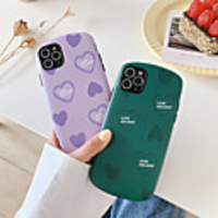 Heart-shaped Pattern TPU Case For Apple iPhone 11 Pro Max 8 Plus 7 Plus 6 Plus Max Back Cover