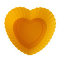 Heart Shaped Silicone Mould for DIY Cake/Muffin/Cupcake/Soap, 