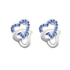 Heart to Heart Pattern Earrings