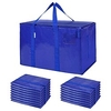 Heavy Duty Oversized Storage Bag for Moving,  College Dorm,  Traveling,  Camping,  Christmas Decorations,  Packing Supplies,  Organizer Tote,  Reusable and Sustainable (Blue) miniinthebox