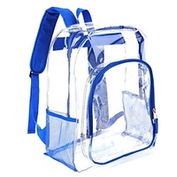 Heavy Duty Transparent Clear Backpack See Through Backpacks for SchoolSportsWorkStadiumSecurity TravelCollege miniinthebox