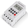 Heavy Load 30A 12VDC 7 Days Weekly Digital Electronic Lighting Daily Timer with Interval 1 Second and Power Direct Output