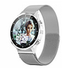 HG21 Long Battery-life Smartwatch Support Heart Rate/Blood Pressure Measurement,  Stainless Steel Fitness Tracker for IOS/Samsung/ Android Phones