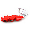 Hi-speed 4 Ports USB 2.0 Hub in Little Fish Bone Style