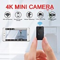 Hidden Spy Camera Mini 4k Wifi Camera Smart Wireless Camera Access Point Hd Night Vision Video Small Micro Camera Motion Detection Vlog Spy