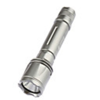 High Guality CREE XR-E Q5 Flashlight Silver L20