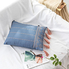 High Luxury Palace Style Rivet Embroidered Tassel Pillow Case Cover Living Room Bedroom Sofa Cushion Cover Modern Sample Room Cushion Cover