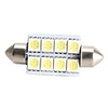 High-performance 39mm 8 5050 SMD White LED Car Signal Light