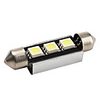 High-performance 41mm 3 5050 SMD White LED Car Signal Light CANBUS
