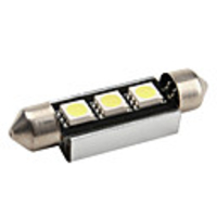 High-performance 41mm 3 5050 SMD White LED Car Signal Light CANBUS