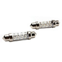 High-performance 41mm 8LED White LED Car Signal Light
