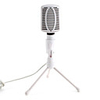 High-Performance Desktop Microphone (3.5mm,  White)