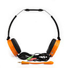 High Performance Stereo Headphones with Detachable Microphone (Red)