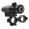 High-Performance Tactical Red Laser Sight with Rail Mount (Black)