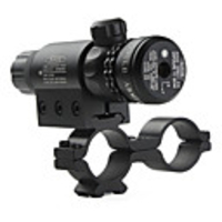 High-Performance Tactical Red Laser Sight with Rail Mount (Black)