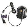 High-Performance USB Optical Gaming Mouse (2500DPI,  Black)
