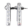 High Power 20W White 5-LED 360Lumen Daytime Running Light Lamp for Car (Pair/12~24V)