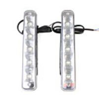 High Power 20W White 5-LED 360Lumen Daytime Running Light Lamp for Car (Pair/12~24V)