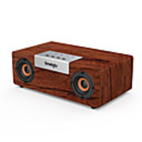 High Power Bass Bluetooth Speaker Portable Wooden Wireless Speaker Stereo Outdoor Subwoofer TWS Function