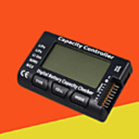 High precision 1-7s lithium battery voltage and charge display battery function tester discharge