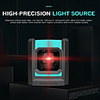 High precision thin line Mini two line infrared level instrument green light small cross laser marking instrument portable