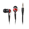 High-quality Adjustable Sound Track In-Ear Earphones (Black Red)
