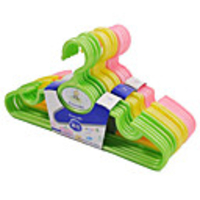 High Quality Children Clothes Hanger (5-Piece,  Assorted Colors)