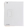High-quality Cross-grain PU Leather Case for ipad2(White)