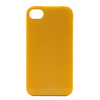 High-quality Hard Plastic Case for iPhone4 (Yellow)