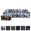 High Quality Print Dustproof All-powerful Slipcovers Stretch L Shape Sofa Cover Super Soft Fabric Couch Cover Sofa Furniture Protector With One Free Boster Case miniinthebox