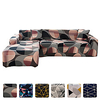 High Quality Print Dustproof All-powerful Slipcovers Stretch L Shape Sofa Cover Super Soft Fabric Couch Cover Sofa Furniture Protector With One Free Boster Case miniinthebox