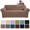 High Quality Solid Fluffy Thickened Dustproof All-powerful Slipcovers Stretch Sofa Cover Super Soft Fabric Couch Cover With One Free Pillow Case Chair/Love Seat/3 Seats/4 Seats miniinthebox