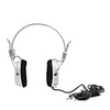 High-quality Stereo Headphone with Flexible Microphone (White)