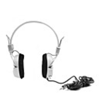 High-quality Stereo Headphone with Flexible Microphone (White)