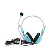High-quality Stereo Headphone with Microphone (Blue)