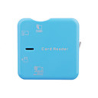 High-Speed 43-in-1 USB 2.0 Card Reader(Blue)